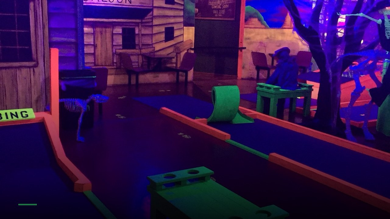 Miner 49er Blacklight Mini Golf - Sports Bars in Columbus