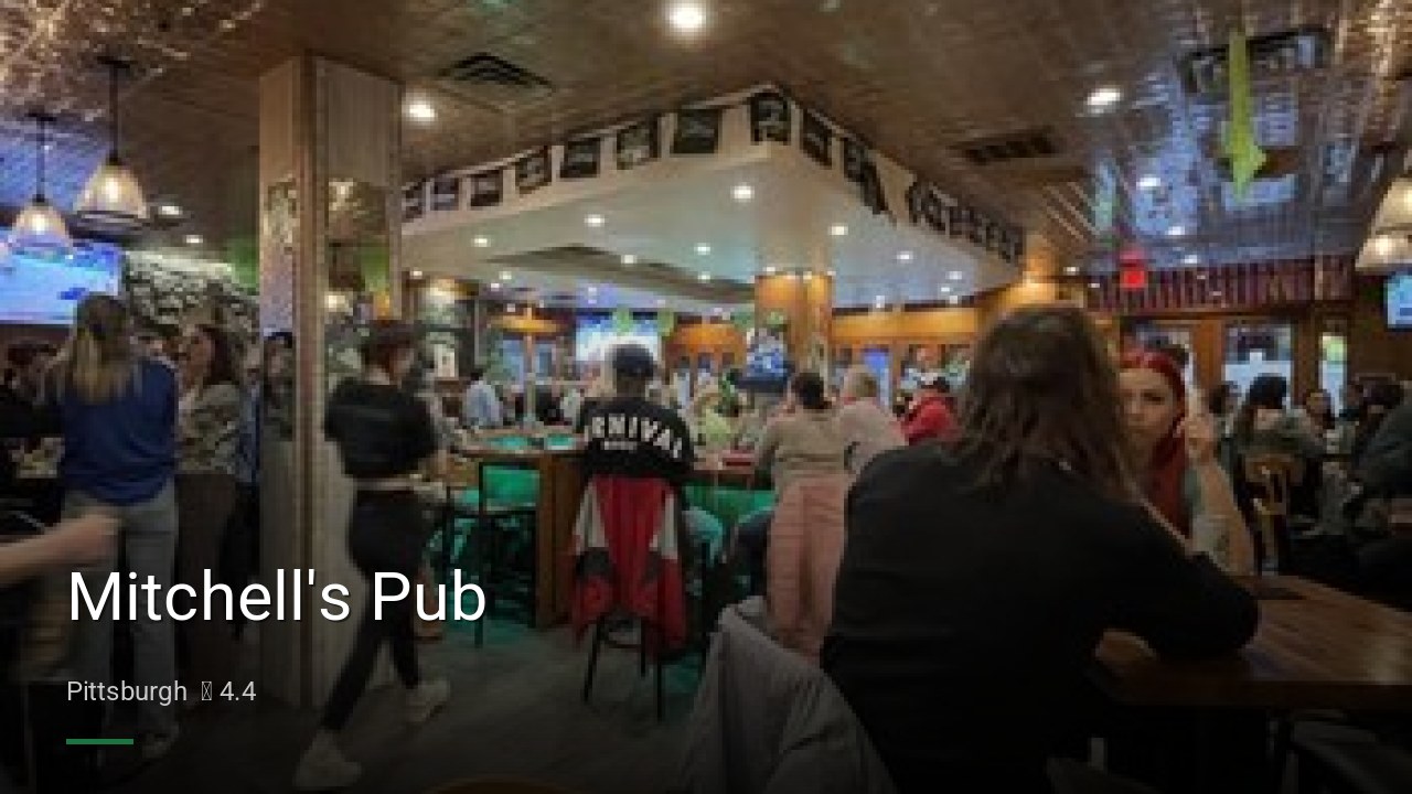 Mitchell's Pub - Sports Bars in Pittsburgh