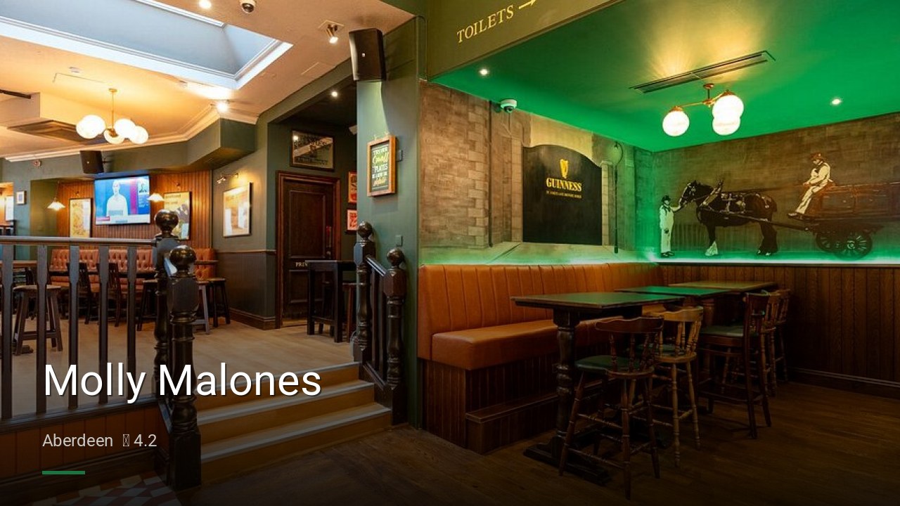 Molly Malones - Sports Bars in Aberdeen