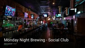 Monday Night Brewing – Social Club — Sports bars in Birmingham