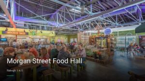 Morgan Street Food Hall — Sports bars in Raleigh
