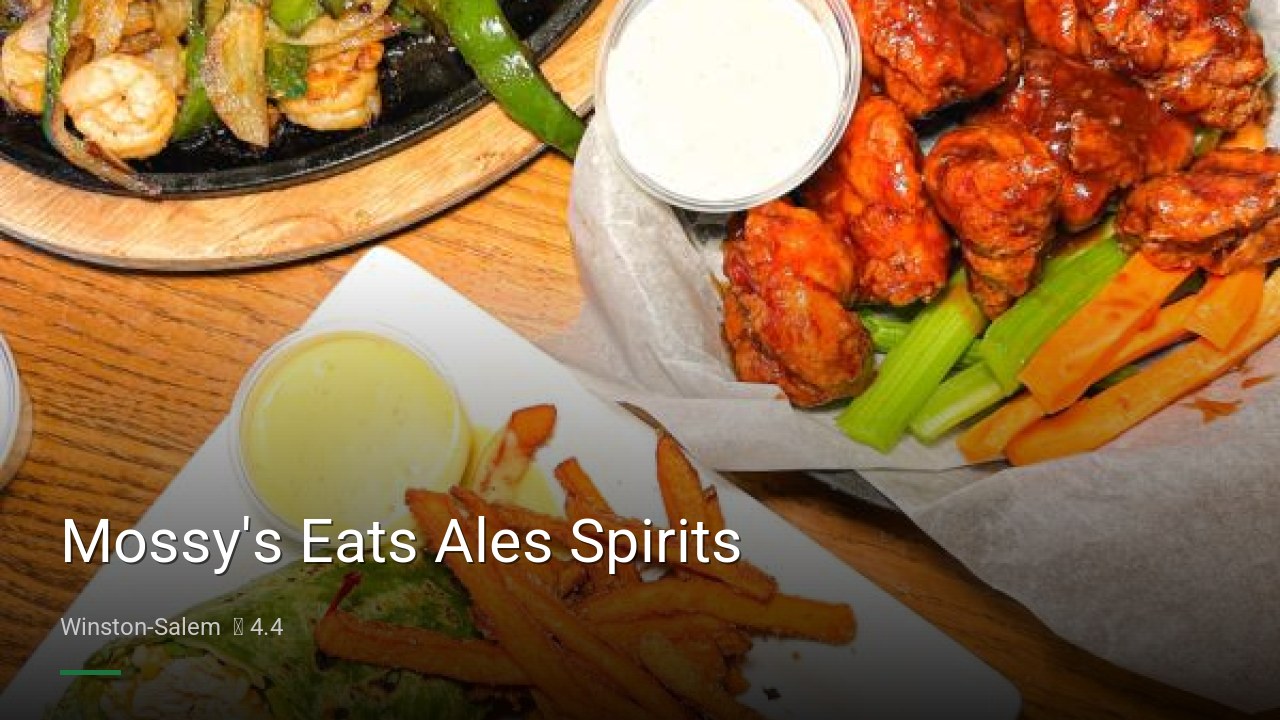 Mossy's Eats Ales Spirits - Sports Bars in Winston-Salem