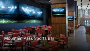 Mountain Pass Sports Bar — Sports bars in Aurora