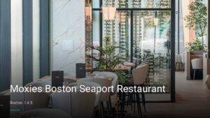 Moxies Boston Seaport Restaurant — Sports bars in Boston