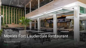 Moxies Fort Lauderdale Restaurant — Sports bars in Pembroke Pines