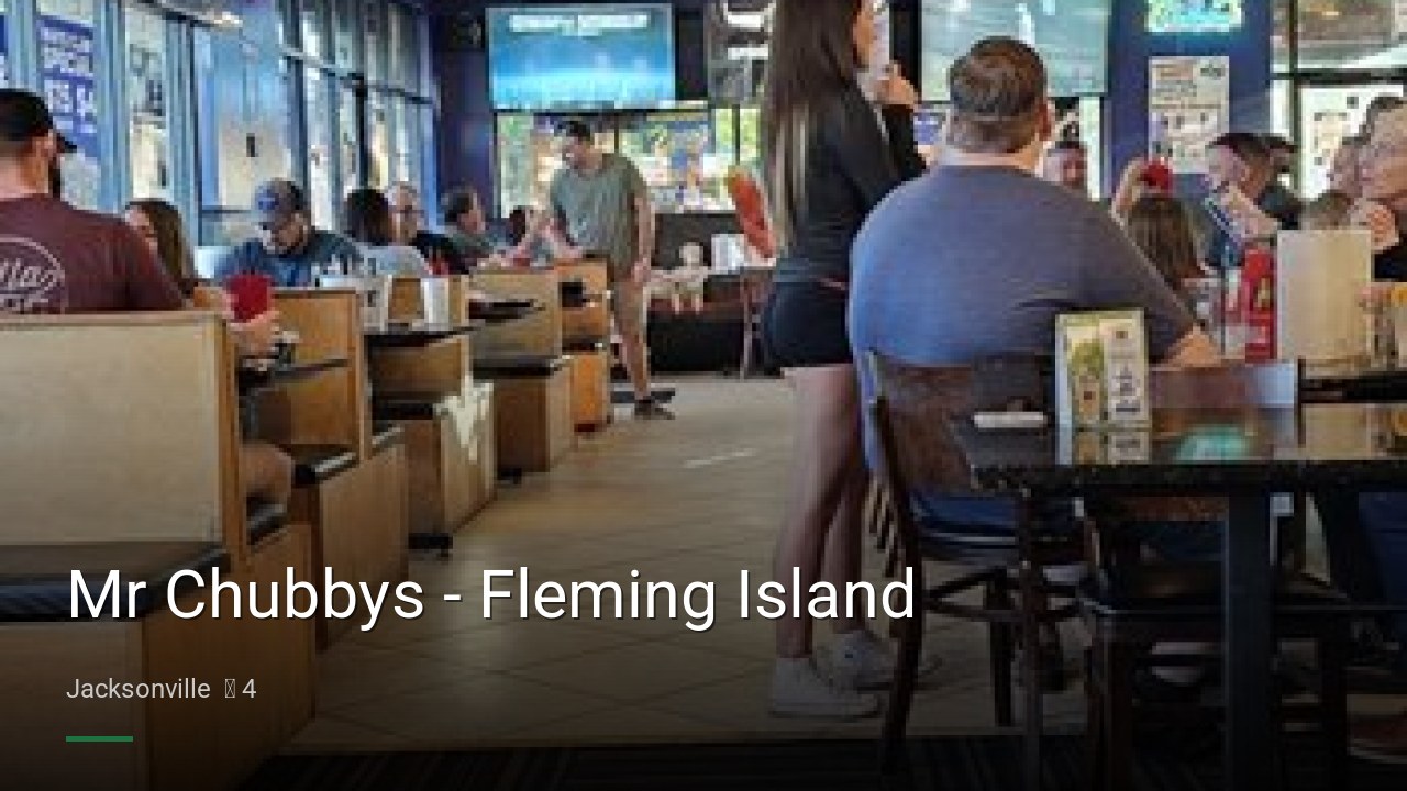 Mr Chubbys - Fleming Island - Sports Bars in Jacksonville