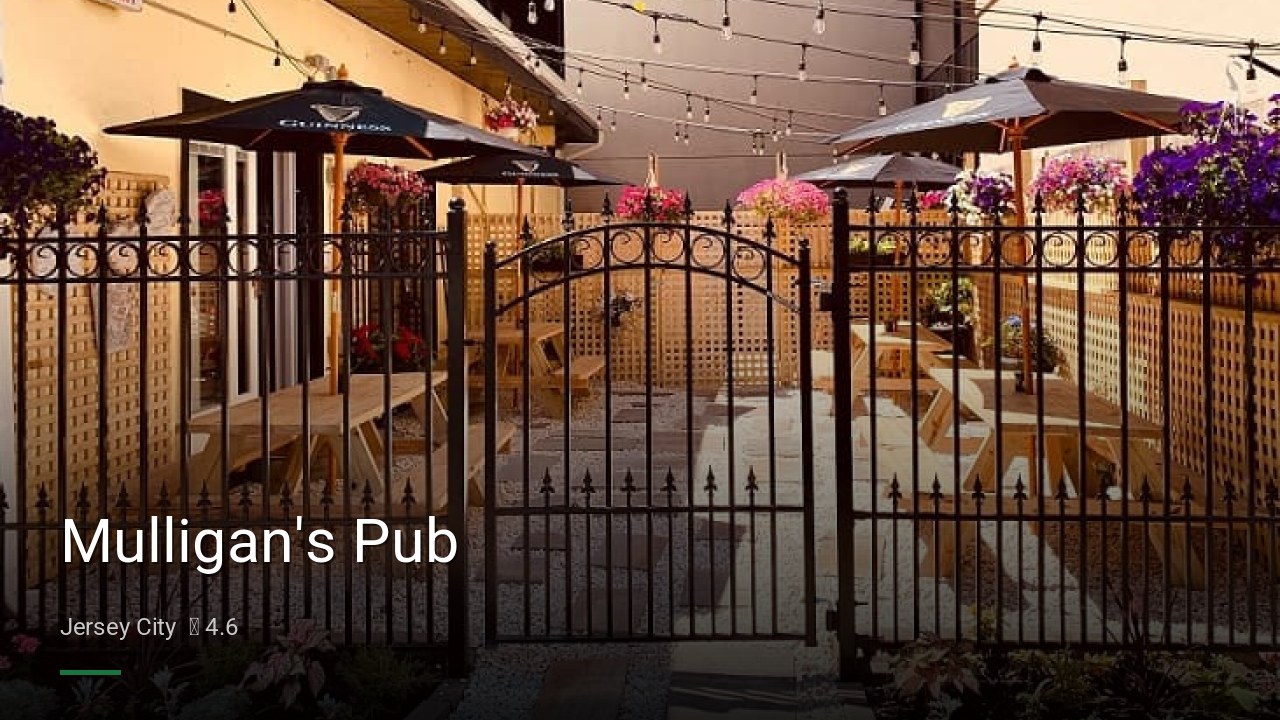 Mulligan's Pub - Sports Bars in Jersey City