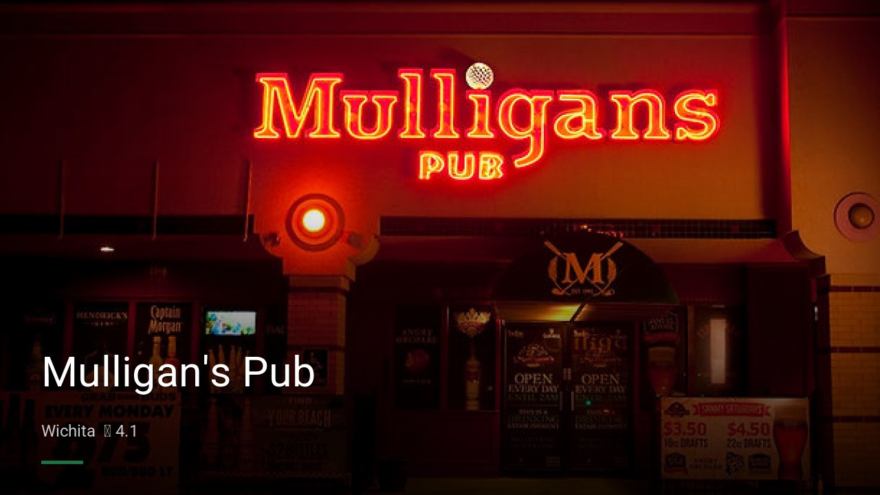 Mulligan's Pub - Sports Bars in Wichita