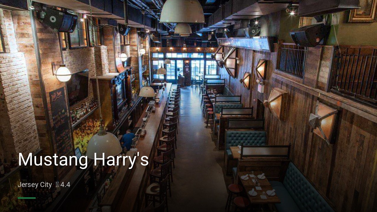 Mustang Harry's - Sports Bars in Jersey City