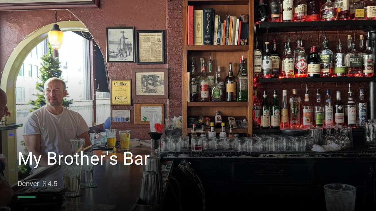 My Brother's Bar - Sports Bars in Denver