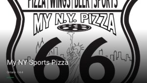 My NY Sports Pizza — Sports bars in Ontario