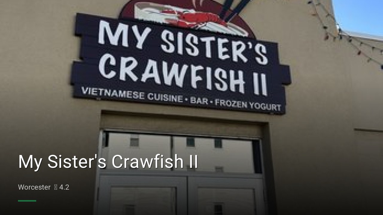 My Sister's Crawfish II - Sports Bars in Worcester