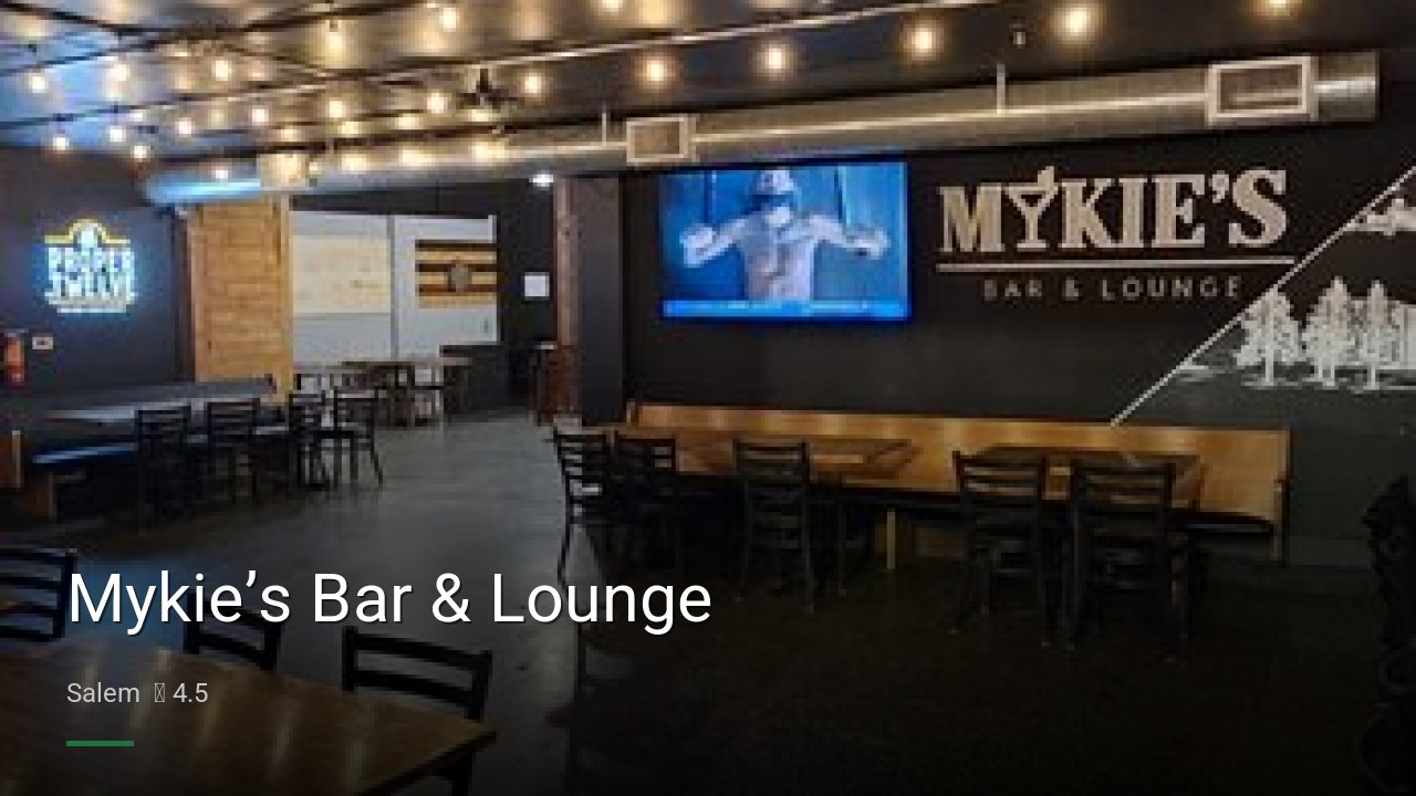 Mykie’s Bar & Lounge - Sports Bars in Salem