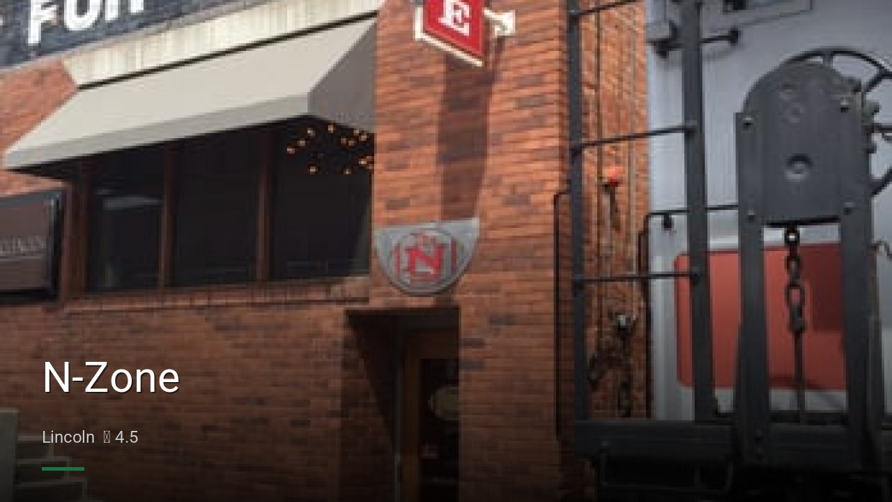 N-Zone - Sports Bars in Lincoln
