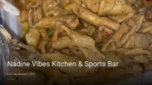 Nadine Vibes Kitchen & Sports Bar — Sports bars in Fort Lauderdale