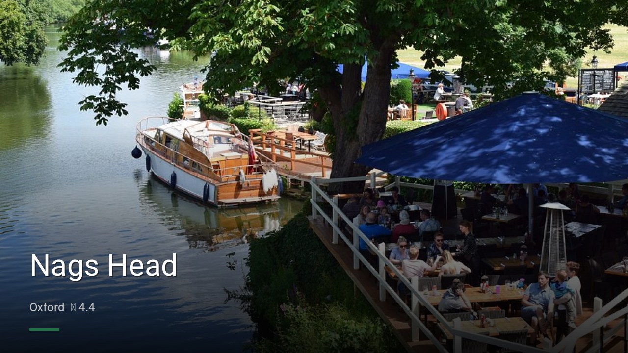 Nags Head - Sports Bars in Oxford