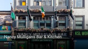 Nancy Mulligans Bar & Kitchen — Pubs in Belfast