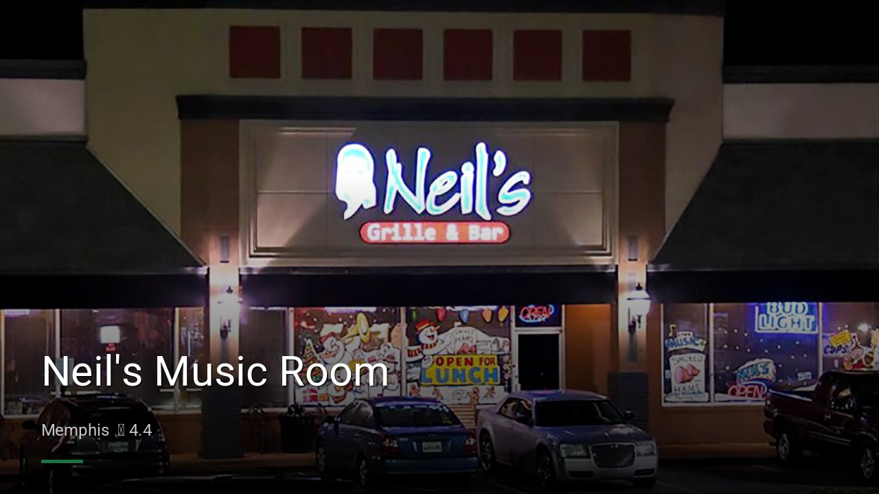 Neil's Music Room - Sports Bars in Memphis