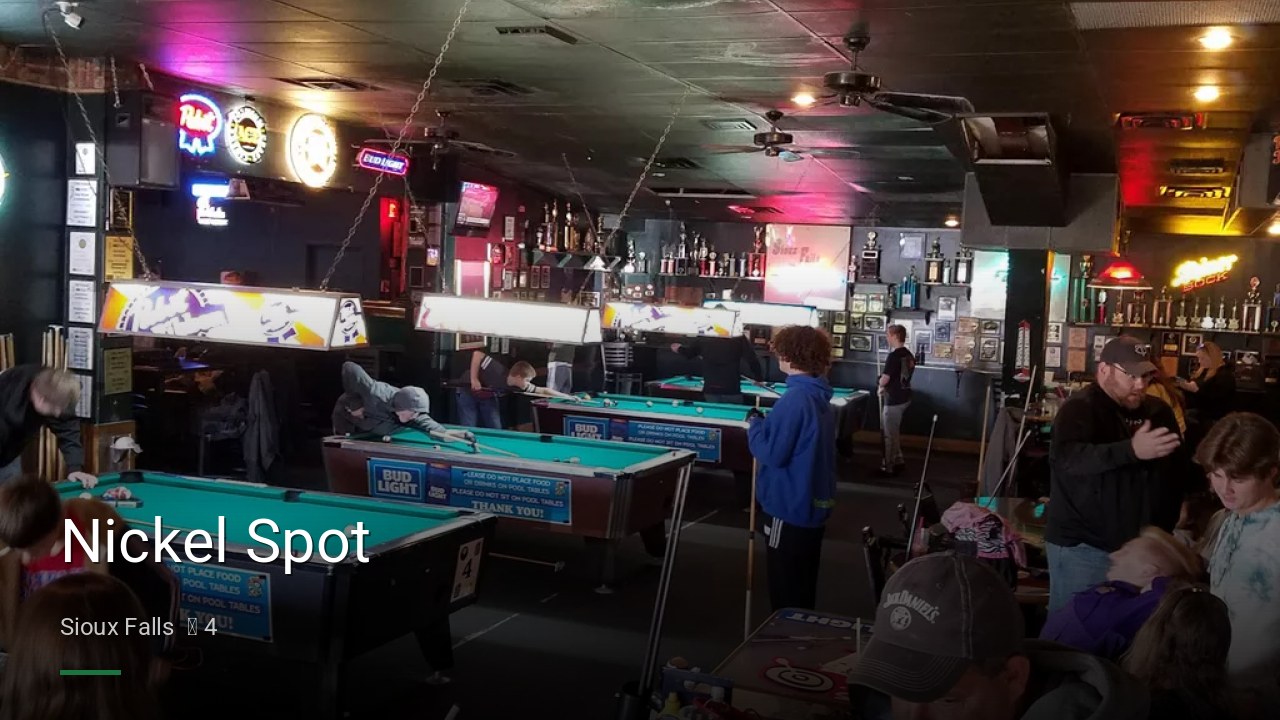Nickel Spot - Sports Bars in Sioux Falls