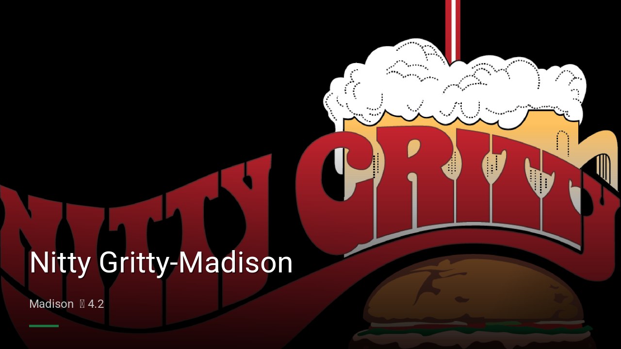Nitty Gritty-Madison - Sports Bars in Madison