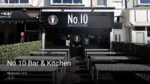 No 10 Bar & Kitchen — Pubs in Blackpool