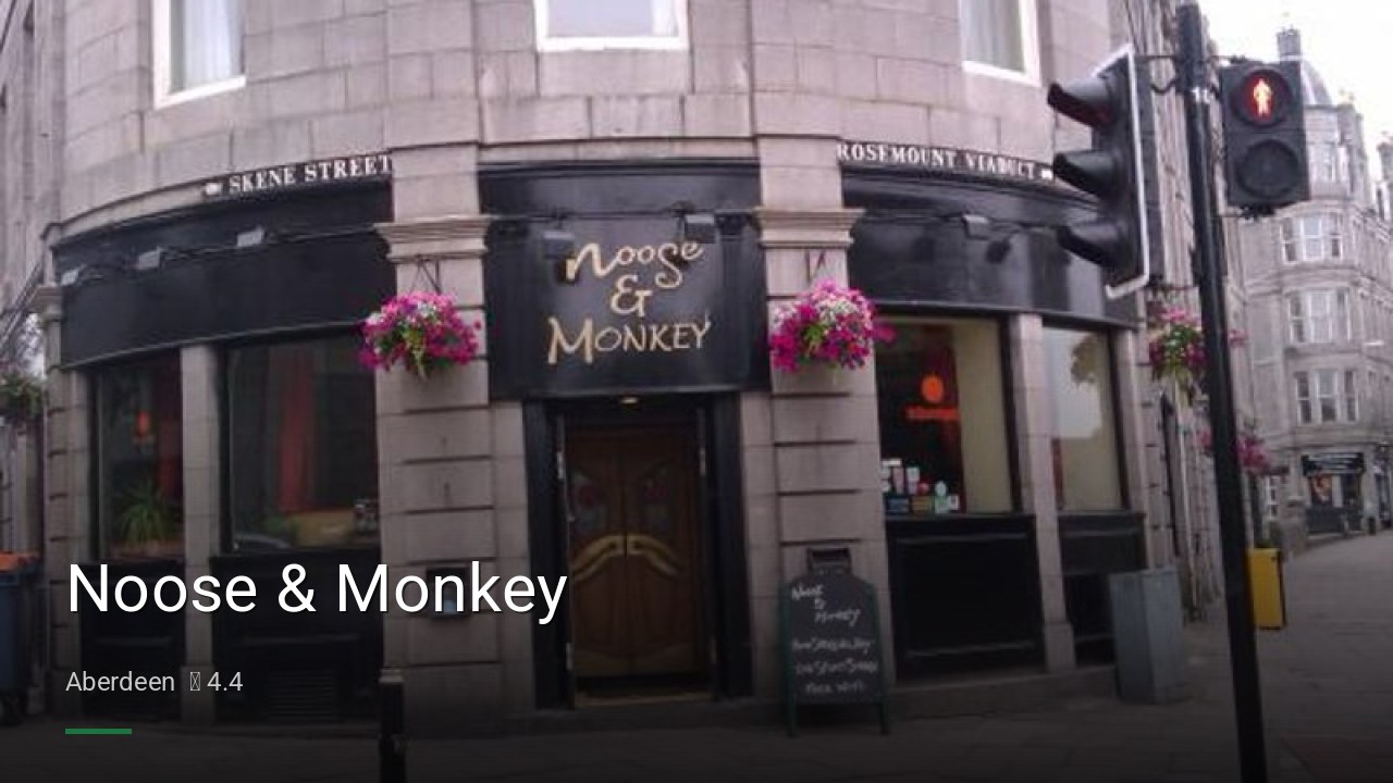Noose & Monkey - Sports Bars in Aberdeen