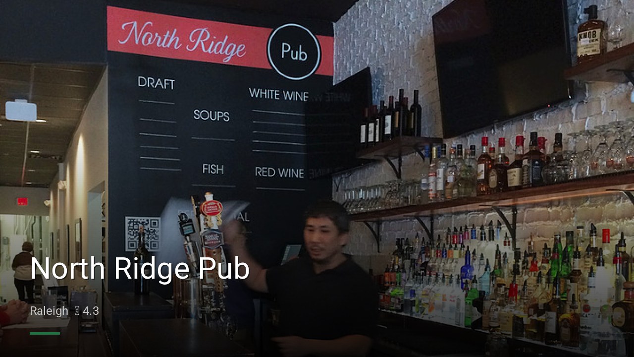North Ridge Pub - Sports Bars in Raleigh