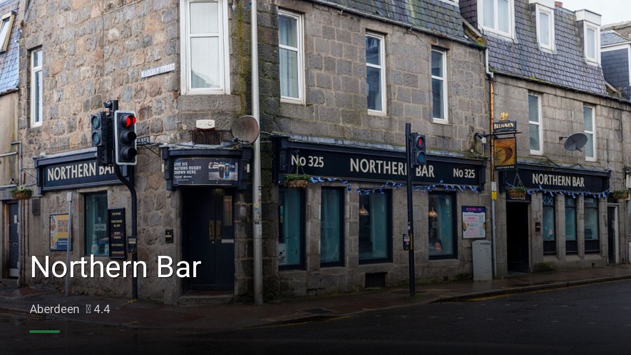 Northern Bar - Sports Bars in Aberdeen