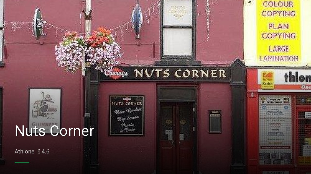 Nuts Corner - Sports Bars in Athlone