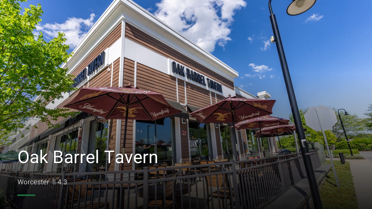Oak Barrel Tavern - Sports Bars in Worcester