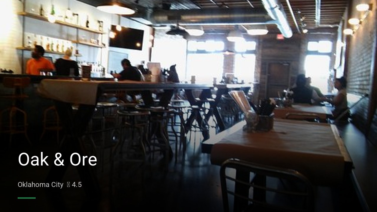 Oak & Ore - Sports Bars in Oklahoma City