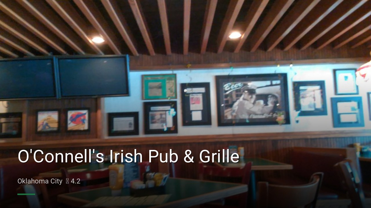 O'Connell's Irish Pub & Grille - Sports Bars in Oklahoma City