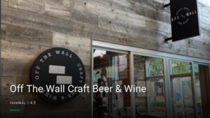 Off The Wall Craft Beer & Wine — Sports bars in Honolulu
