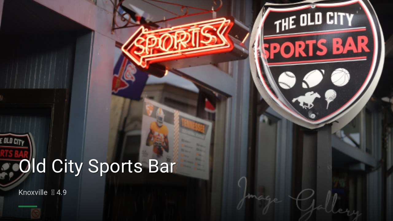 Old City Sports Bar - Sports Bars in Knoxville
