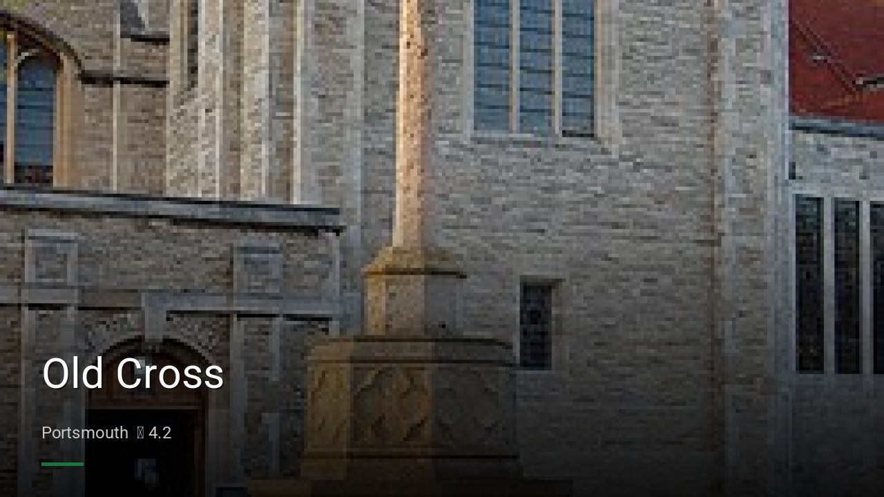 Old Cross - Sports Bars in Portsmouth