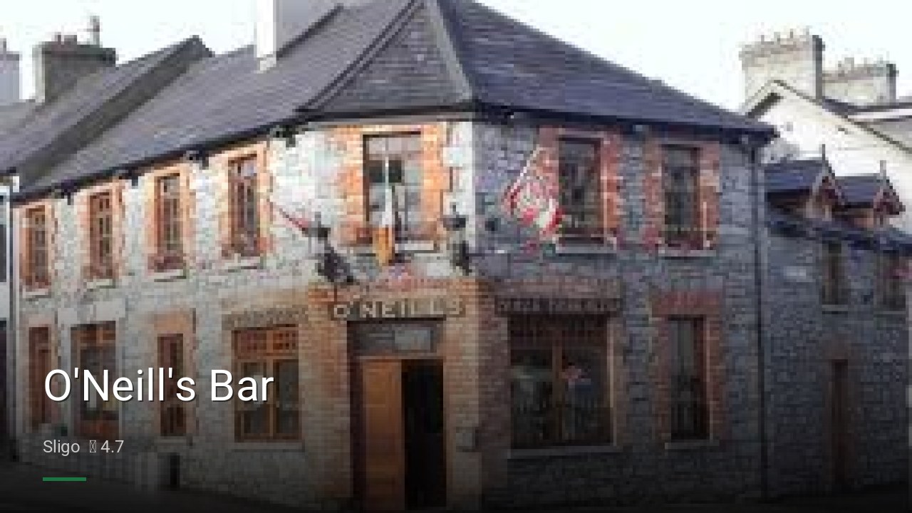 O'Neill's Bar - Sports Bars in Sligo