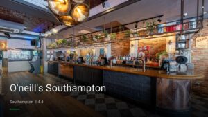 O’neill’s Southampton — Pubs in Southampton