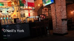 O’Neill’s York — Pubs in York