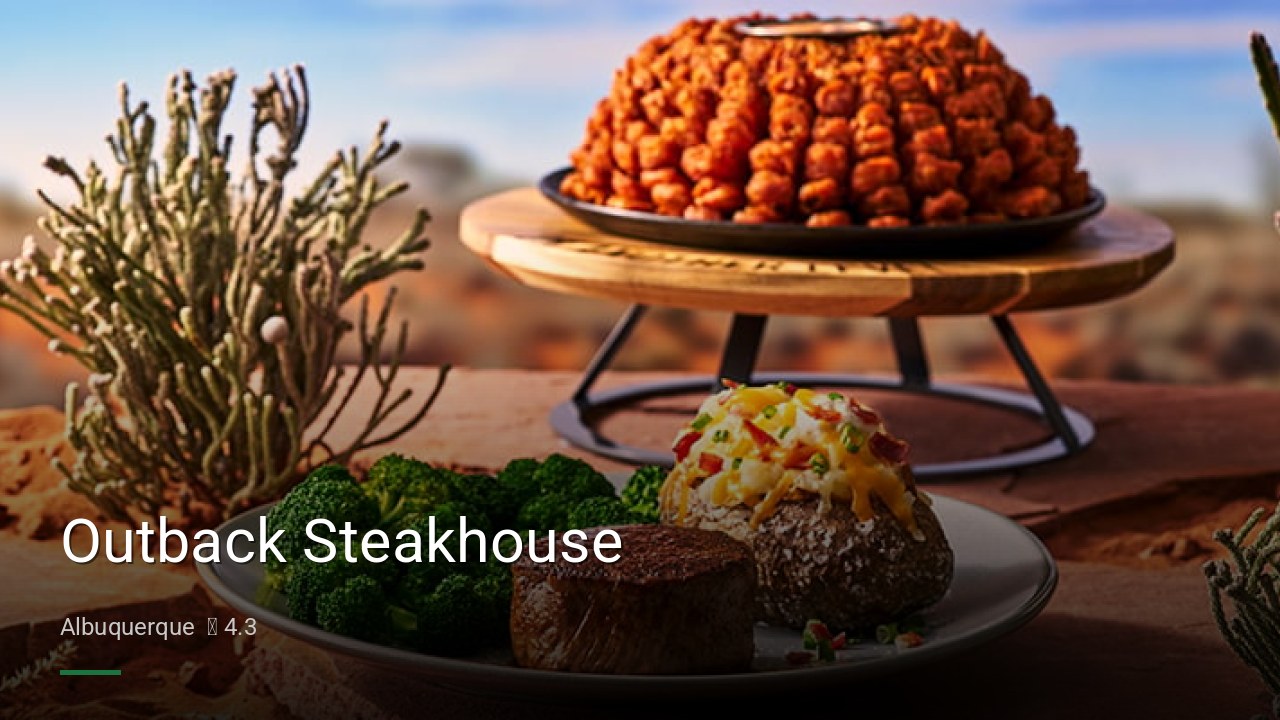 Outback Steakhouse - Sports Bars in Albuquerque