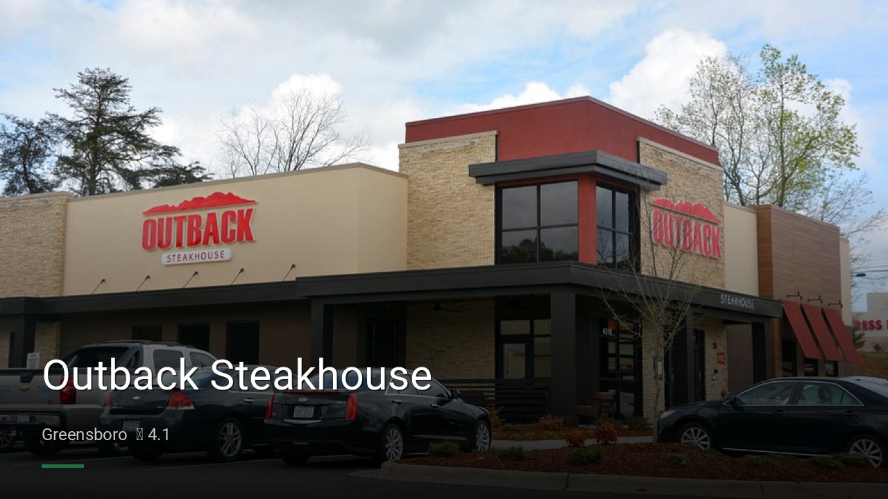 Outback Steakhouse - Sports Bars in Greensboro