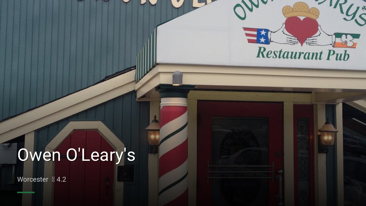 Owen O'Leary's - Sports Bars in Worcester