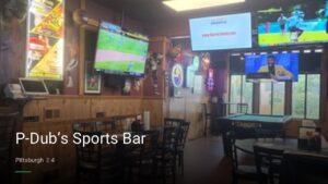 P-Dub’s Sports Bar — Sports bars in Pittsburgh