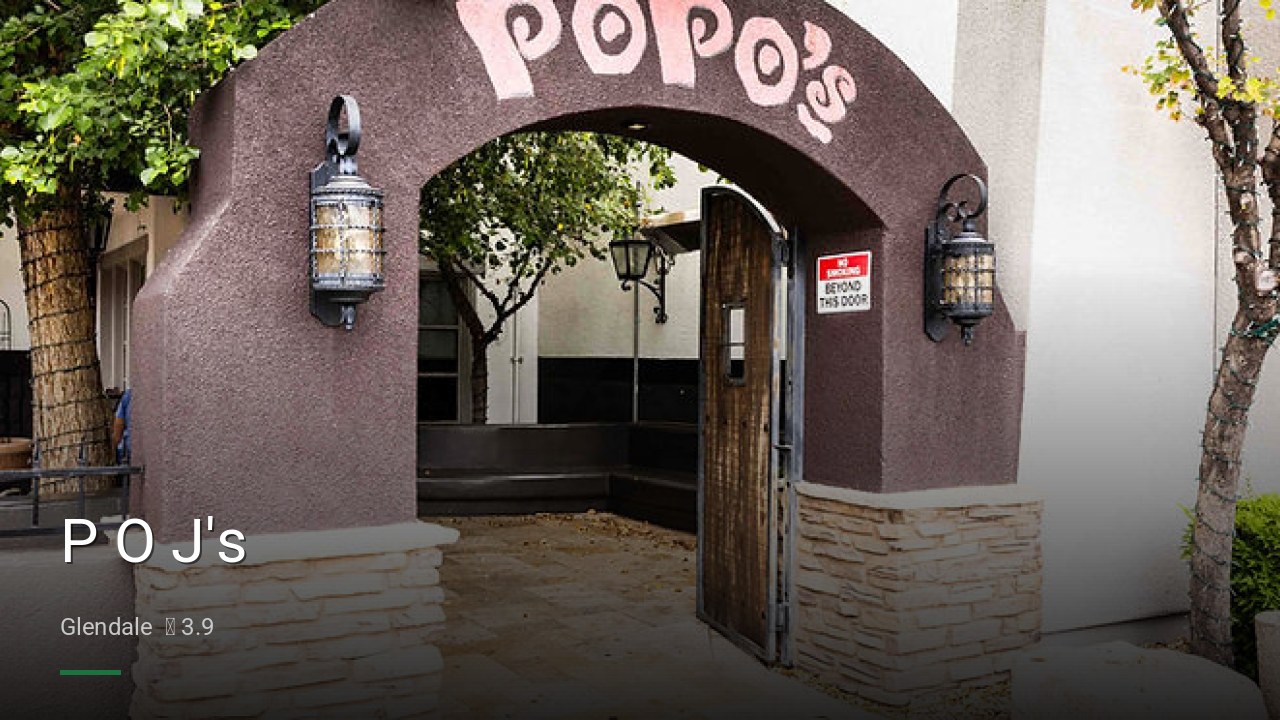 P O J's - Sports Bars in Glendale