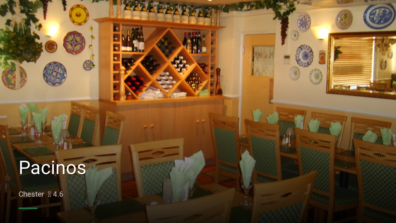 Pacinos - Sports Bars in Chester