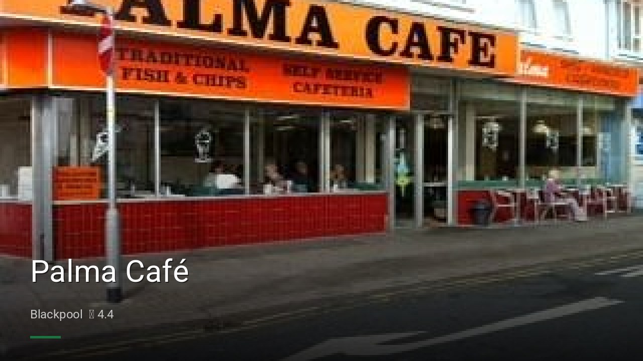 Palma Café - Sports Bars in Blackpool