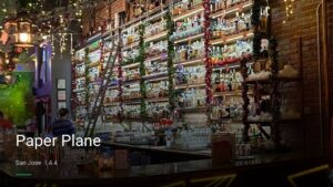 Paper Plane — Sports bars in San Jose