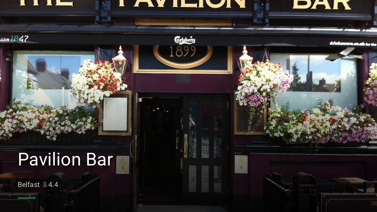 Pavilion Bar - Sports Bars in Belfast
