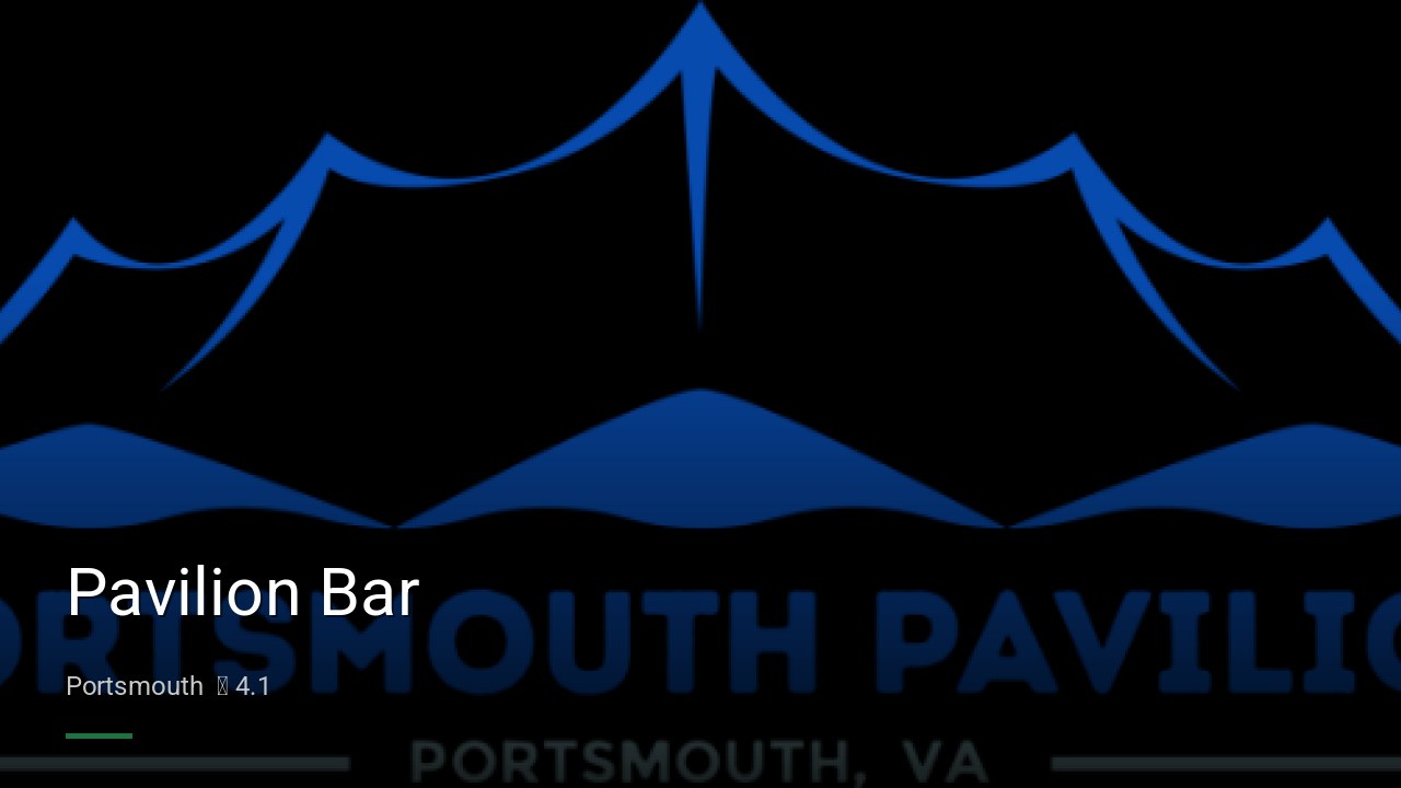 Pavilion Bar - Sports Bars in Portsmouth