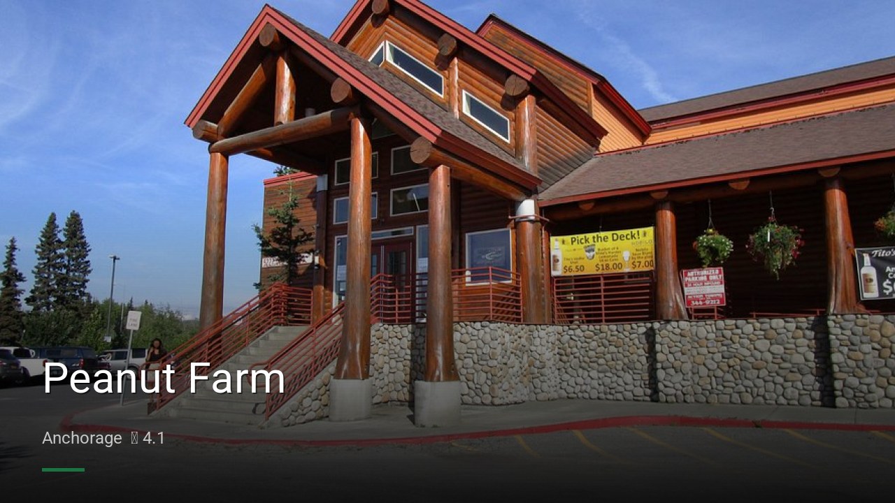 Peanut Farm - Sports Bars in Anchorage