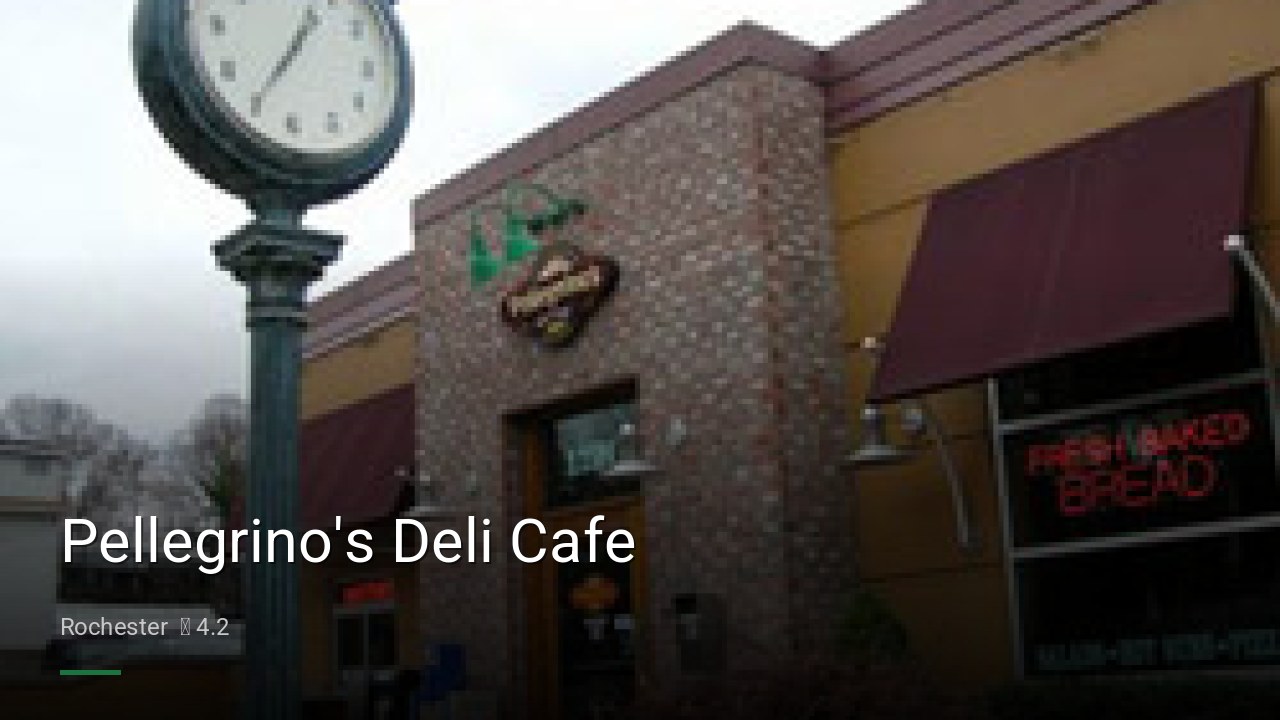 Pellegrino's Deli Cafe - Sports Bars in Rochester